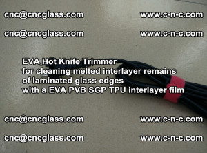 EVA HOT KNIFE TRIMMER for cleaning EVA PVB SGP TPU overflowed remains in laminated glass (14)