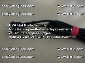 EVA HOT KNIFE TRIMMER for cleaning EVA PVB SGP TPU overflowed remains in laminated glass (16)